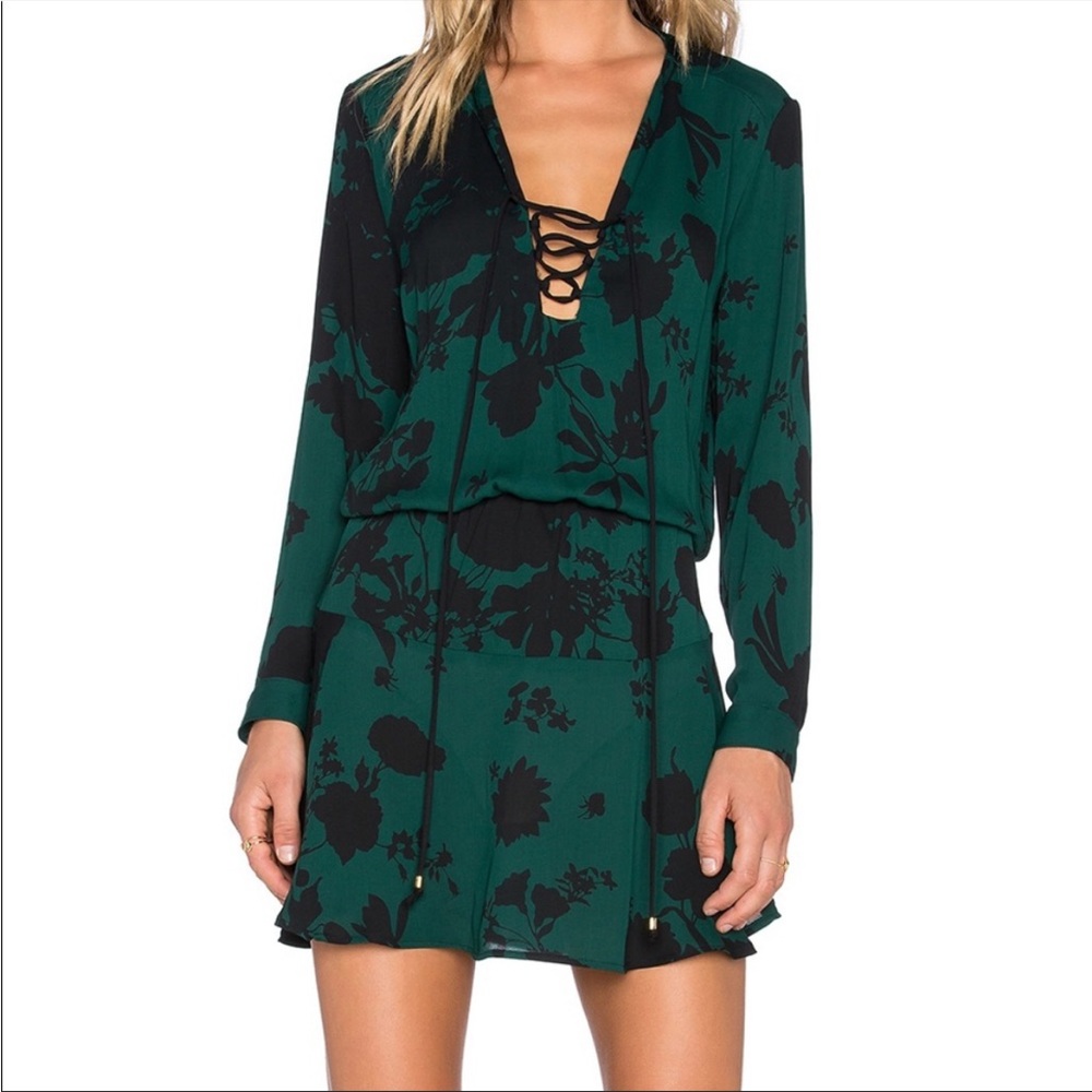 Karina Grimaldi Carole Floral Print Dress